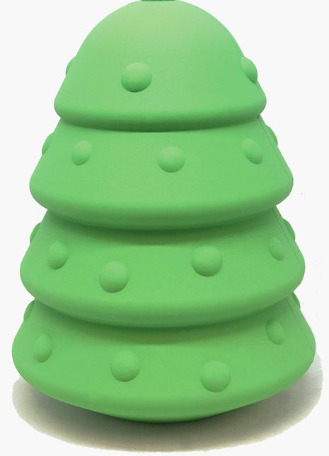 Christmas Tree Dog Toy - Durable Rubber Chew Toy for Large Dogs | USA Made