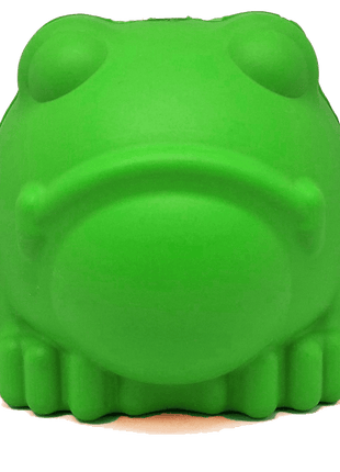 Bull Frog Dog Chew Toy & Treat Dispenser - USA Made | SodaPup