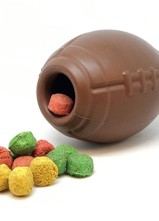 Football Dog Chew Toy & Treat Dispenser - USA Made | SodaPup