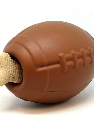 Football Dog Chew Toy & Treat Dispenser - USA Made | SodaPup