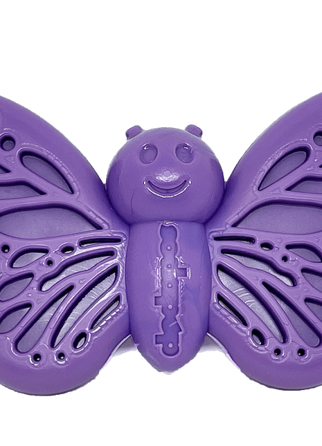 Butterfly Nylon Chew & Enrichment Toy | 2-in-1 for Aggressive Chewers | SodaPup