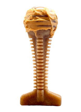 Honey Bone Dental Tower Nylon Chew Toy for Aggressive Chewers | USA Made