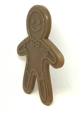 Gingerbread Man Nylon Dog Chew Toy for Aggressive Chewers | USA Made
