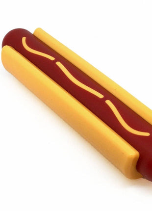 Hot Dog Nylon Dog Toy for Aggressive Chewers | USA Made | SodaPup