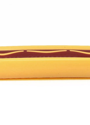 Hot Dog Nylon Dog Toy for Aggressive Chewers | USA Made | SodaPup