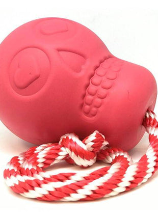 USA-K9 Skull Dog Chew Toy & Treat Dispenser - Made in USA | SodaPup