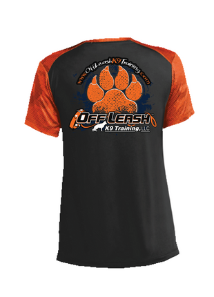 Men's OLK9 SPORT-TEK CamoHex Wicking Shirt | Lightweight & Moisture-Wicking Performance